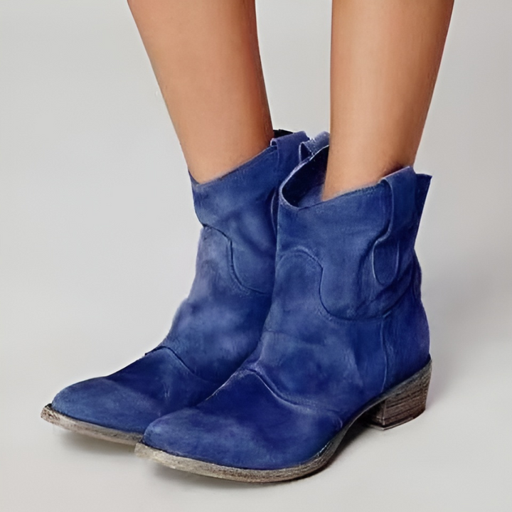 Carlotta | Chic Suede Ankle Boots for a Fashion-Forward Look