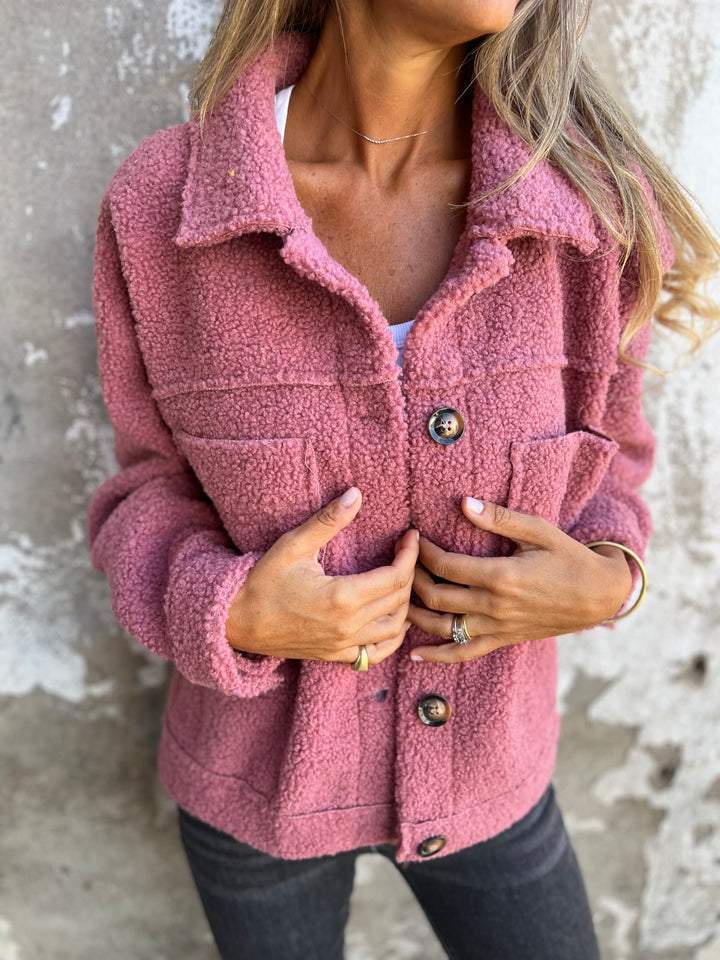Alyssa™ – Button-Down Jacket for Cozy Everyday Style