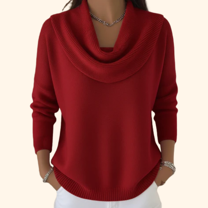 Éliza – Soft Collar Sweater