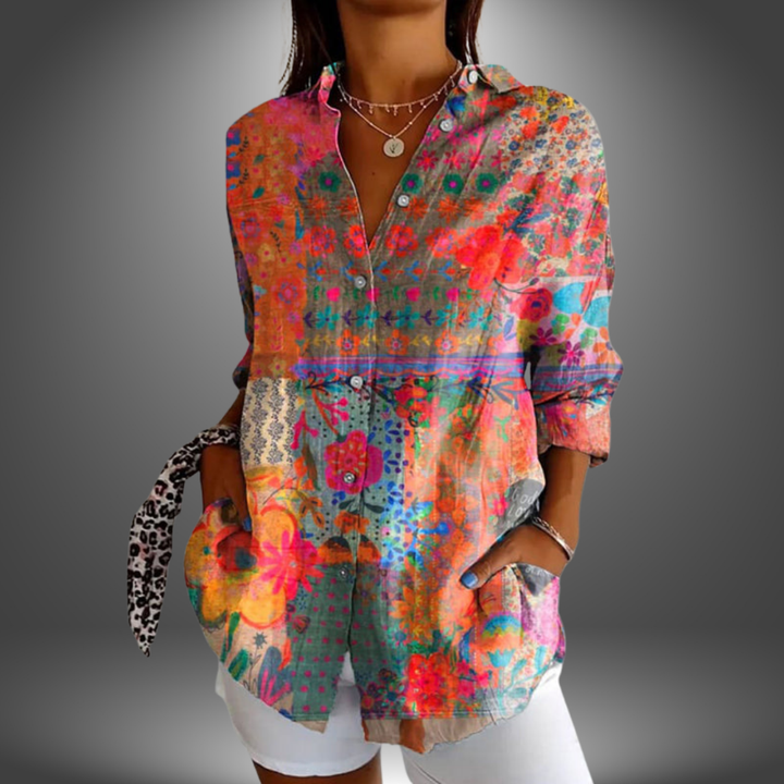 Gracelyn - Premium Floral Blouse