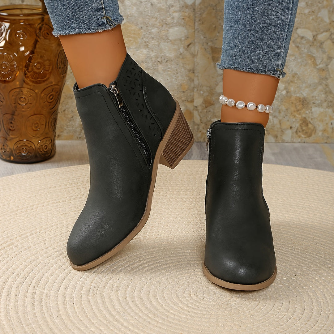 Léonie™ – Breathable Ankle Boots with Lasting Comfort