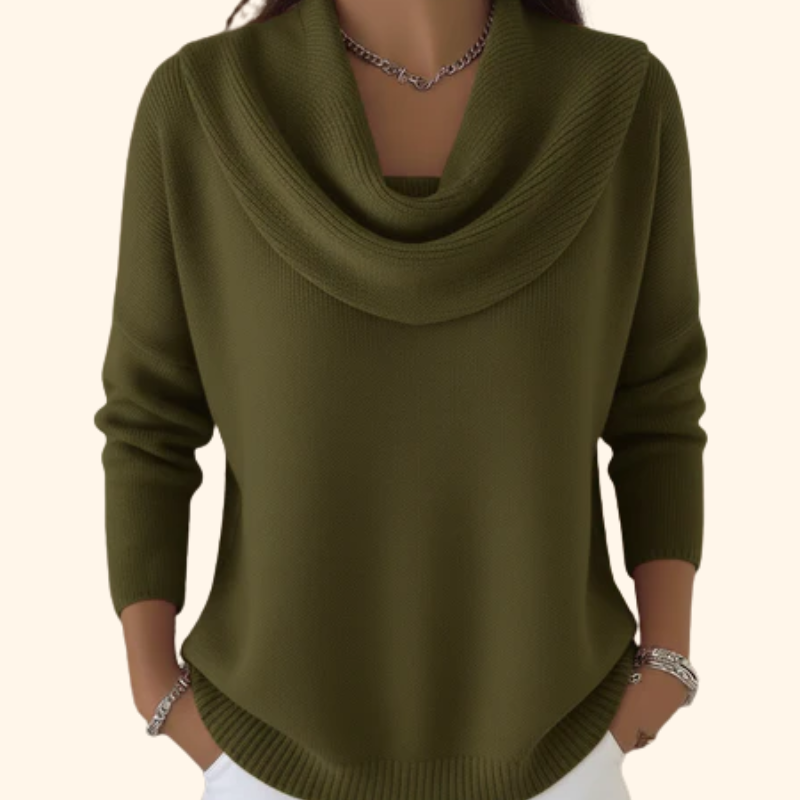 Éliza – Soft Collar Sweater