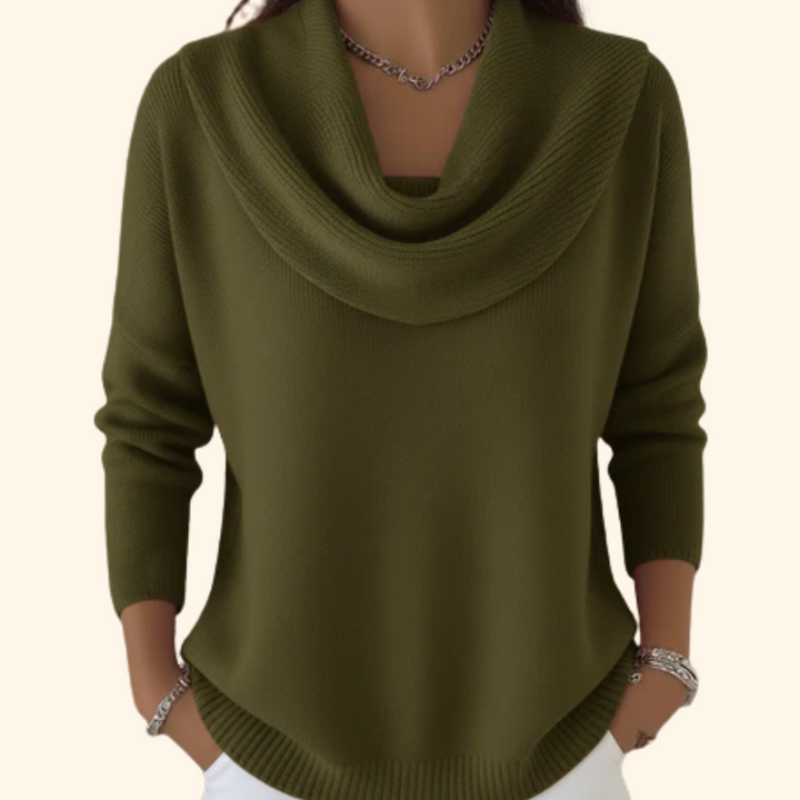 Éliza – Soft Collar Sweater