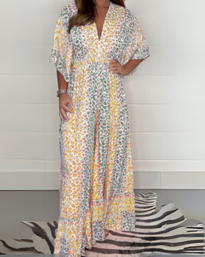 Alicia™ | Comfortable, Colorful Dress with Unique Design