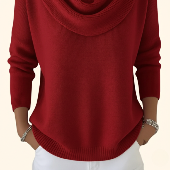 Éliza – Soft Collar Sweater