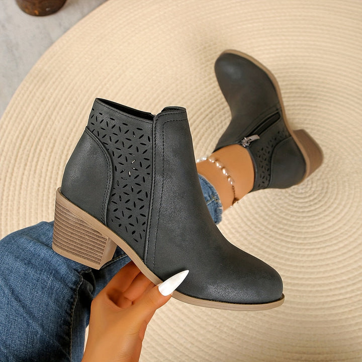 Léonie™ – Breathable Ankle Boots with Lasting Comfort