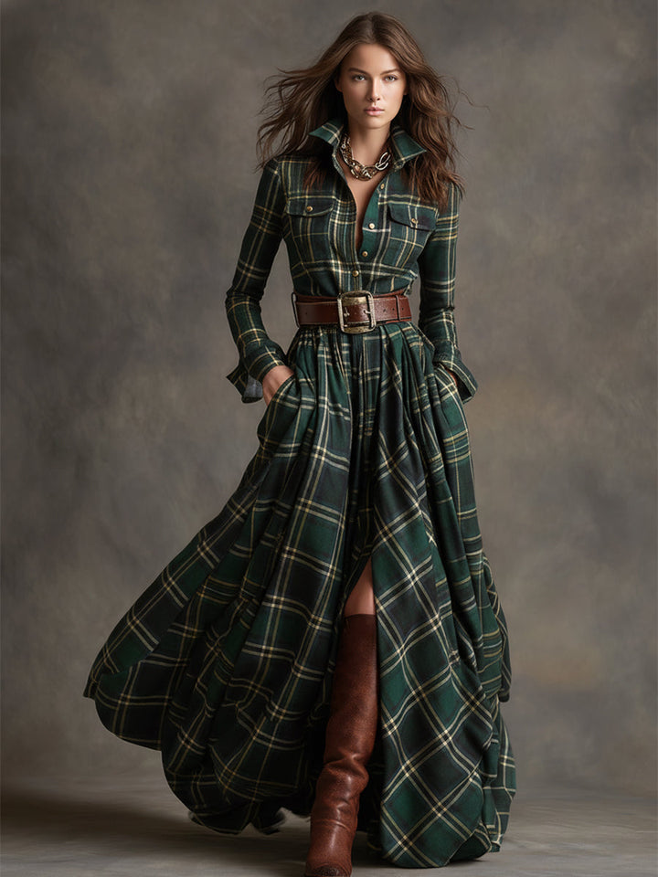 Scarlett - Shirt Dress with Belt