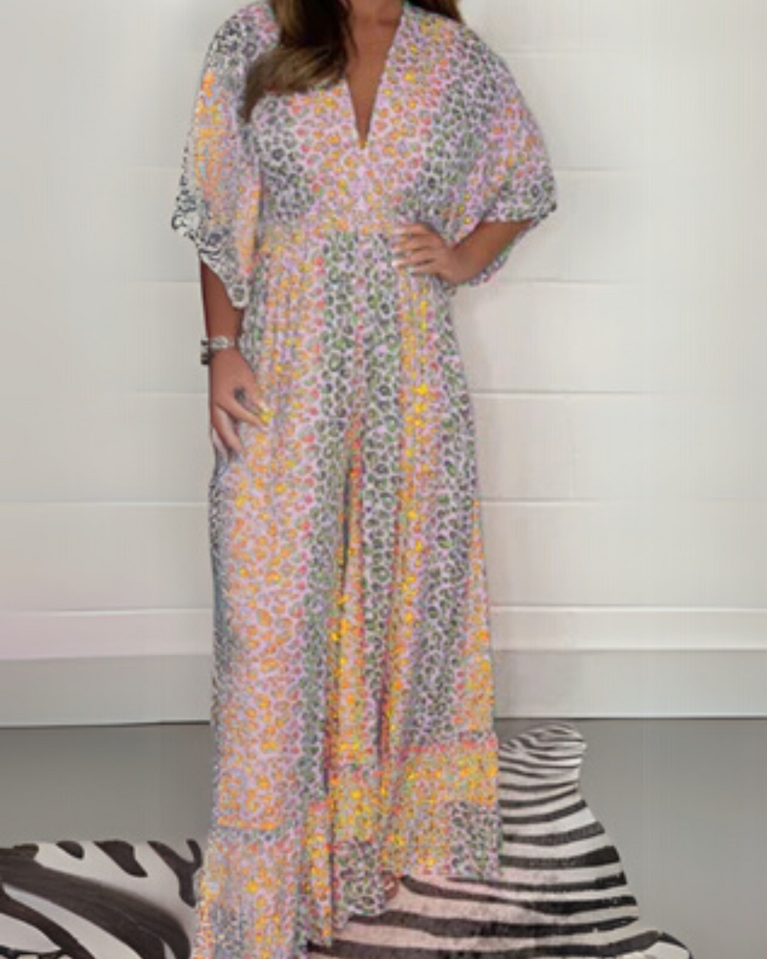 Alicia™ | Comfortable, Colorful Dress with Unique Design