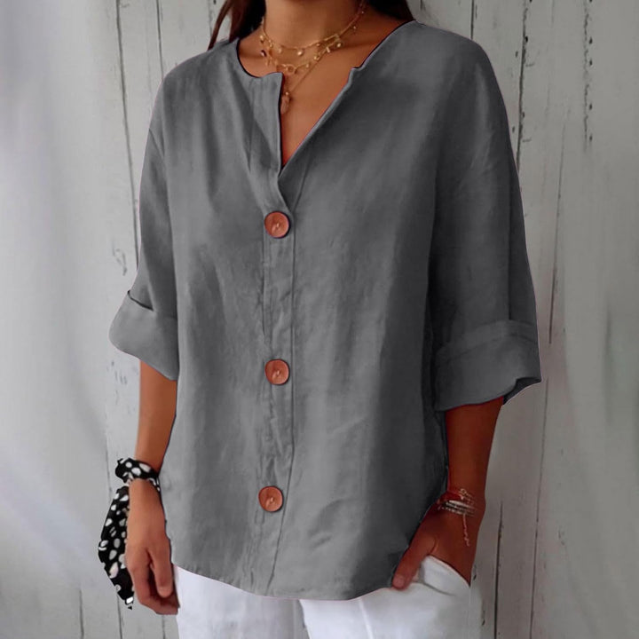 Sarah | Casual Textured Blouse