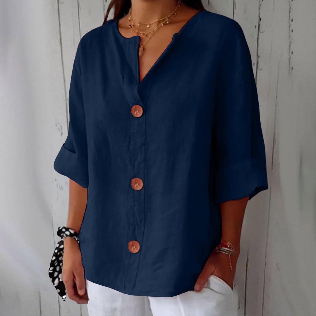 Sarah | Casual Textured Blouse