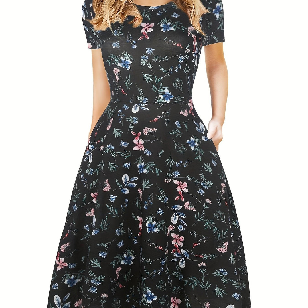 Danuta – Summer Dress in Retro Style with A-Line Cut