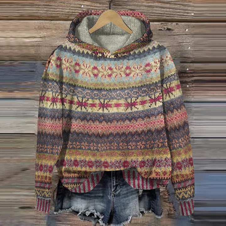 Lina™ - Cozy Ethnic-Inspired Sweater