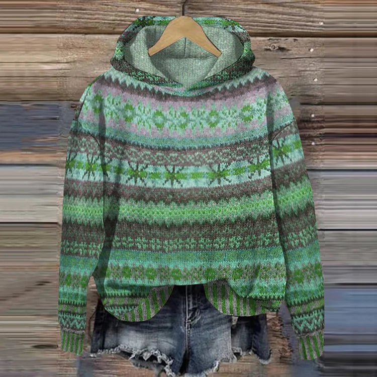 Lina™ - Cozy Ethnic-Inspired Sweater