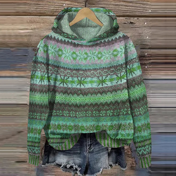Lina™ - Cozy Ethnic-Inspired Sweater