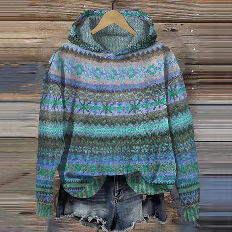 Lina™ - Cozy Ethnic-Inspired Sweater