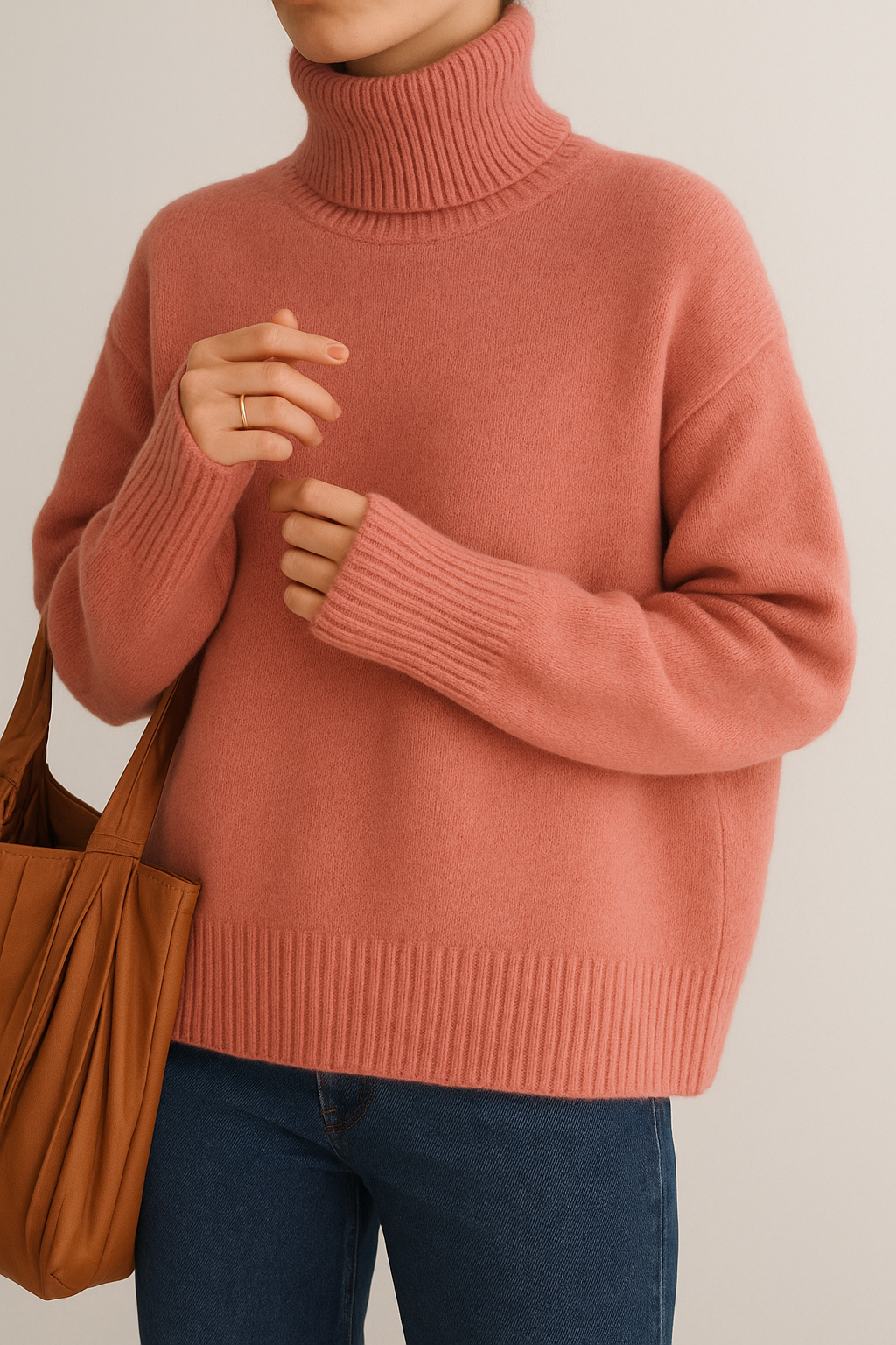Alexa™ – High-Neck Sweater for Effortless Elegance