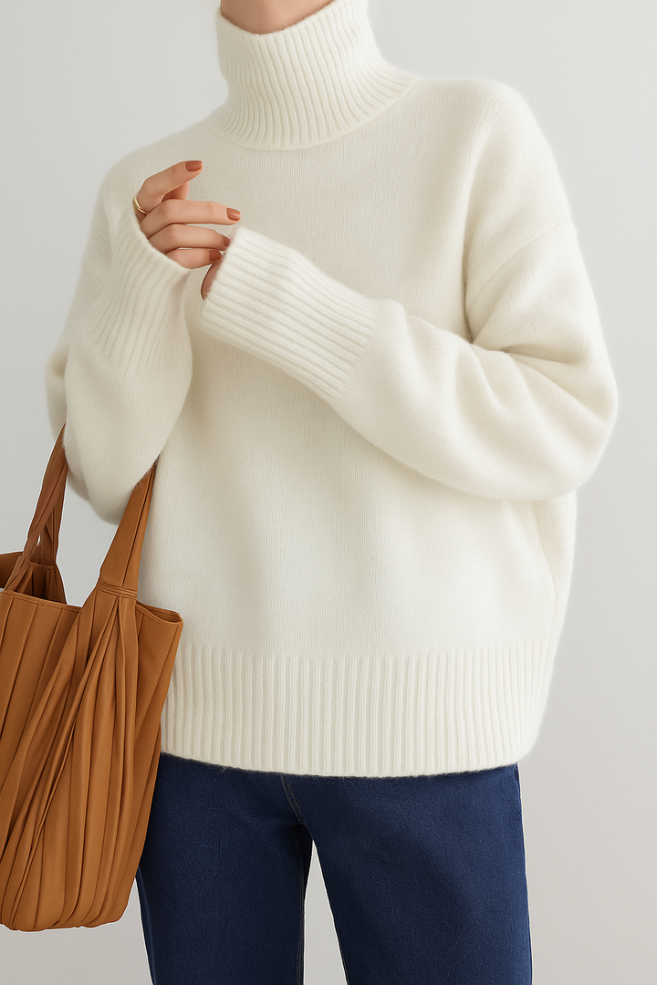 Alexa™ – High-Neck Sweater for Effortless Elegance