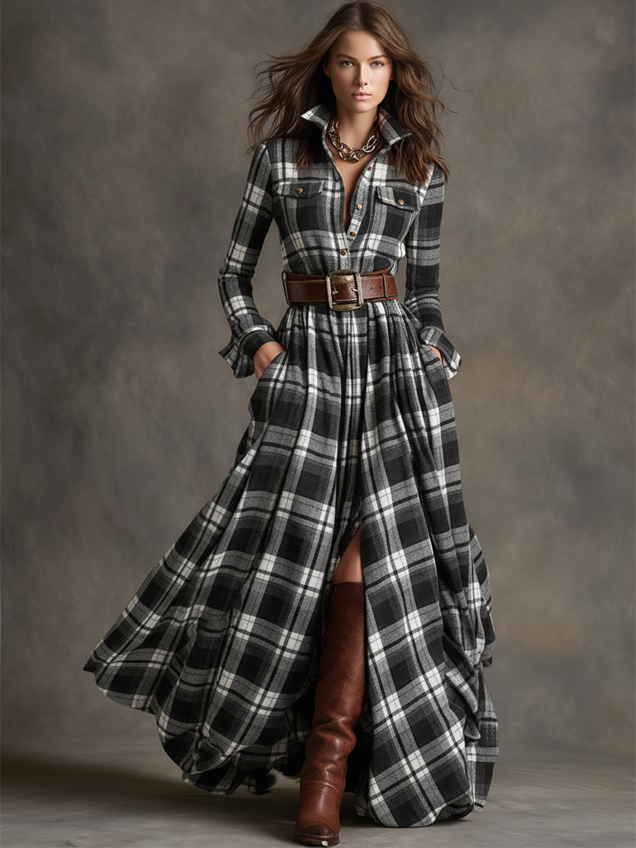Scarlett - Shirt Dress with Belt