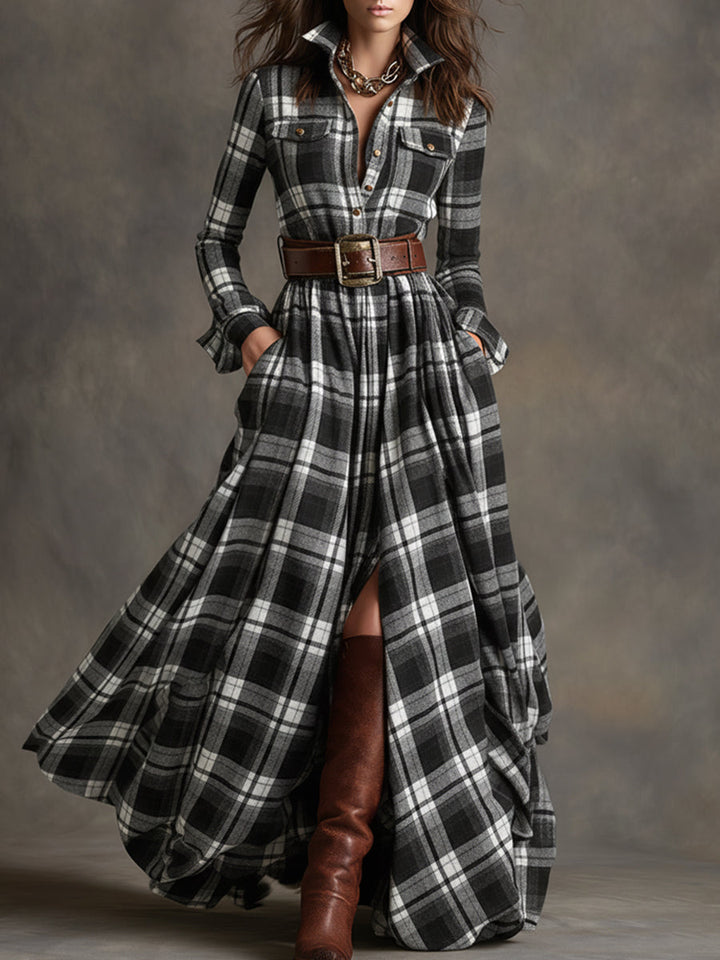Scarlett - Shirt Dress with Belt
