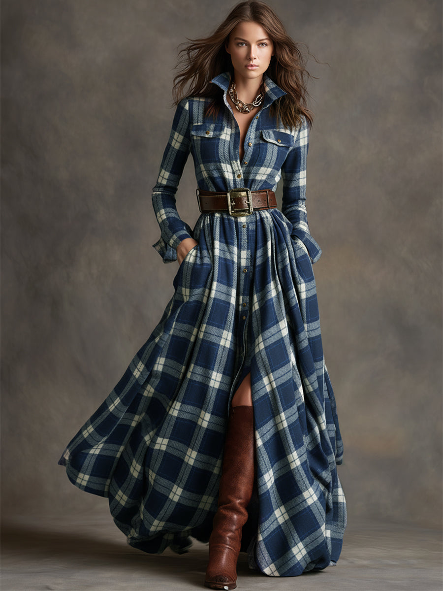 Scarlett - Shirt Dress with Belt