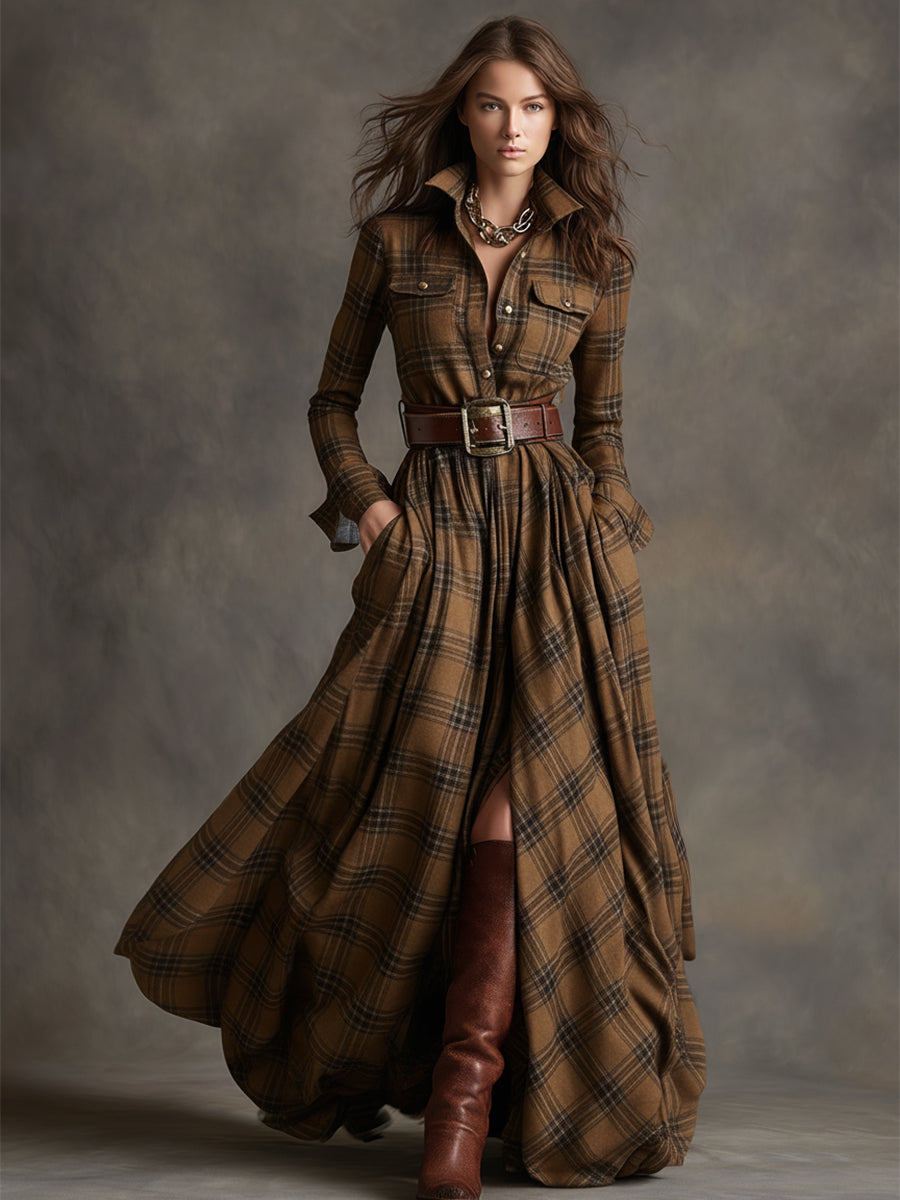 Scarlett - Shirt Dress with Belt