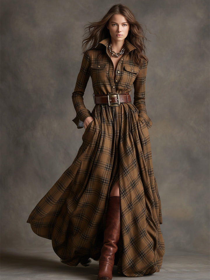 Scarlett - Shirt Dress with Belt