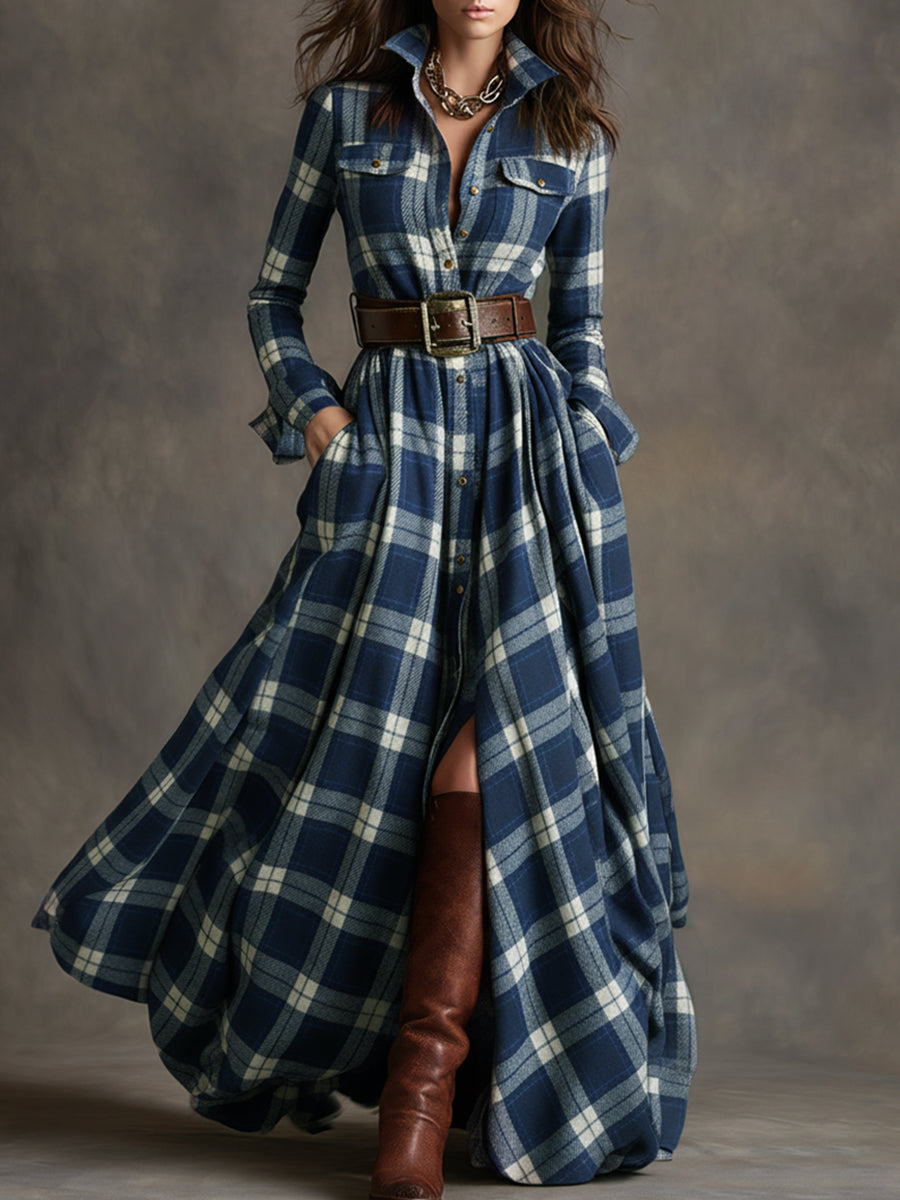 Scarlett - Shirt Dress with Belt