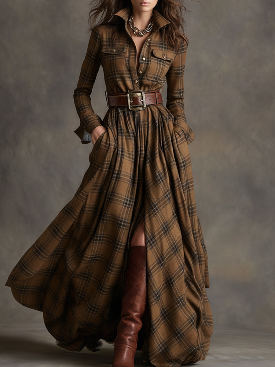 Scarlett - Shirt Dress with Belt
