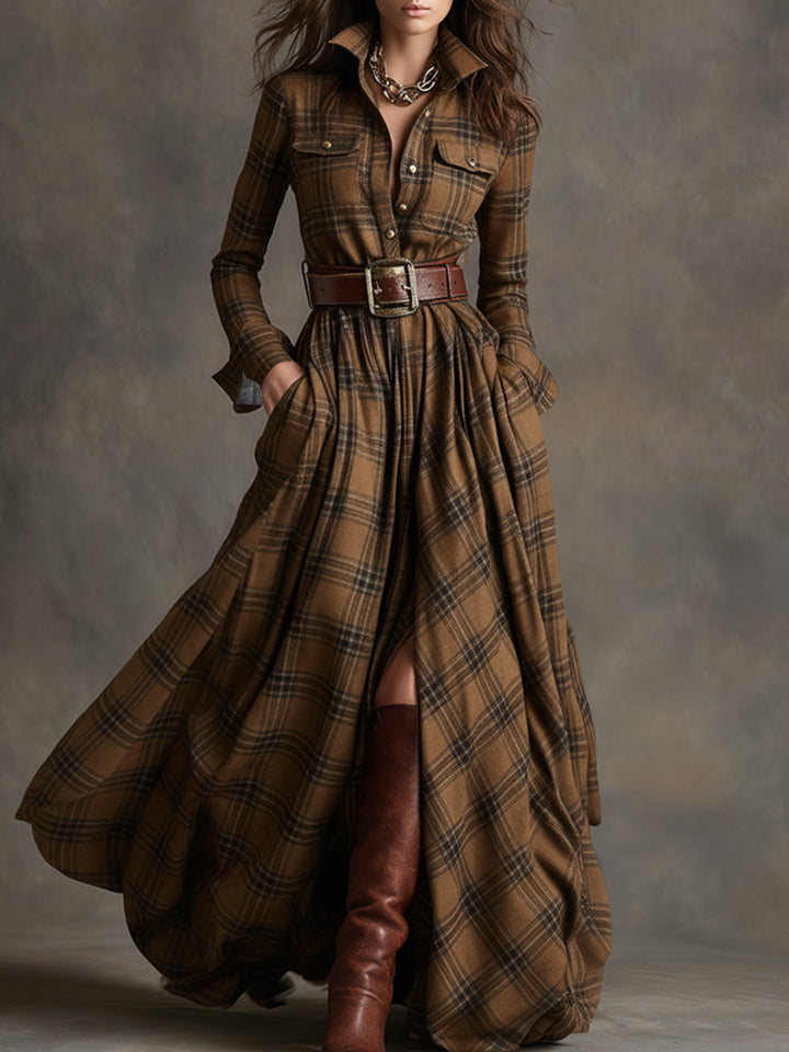 Scarlett - Shirt Dress with Belt