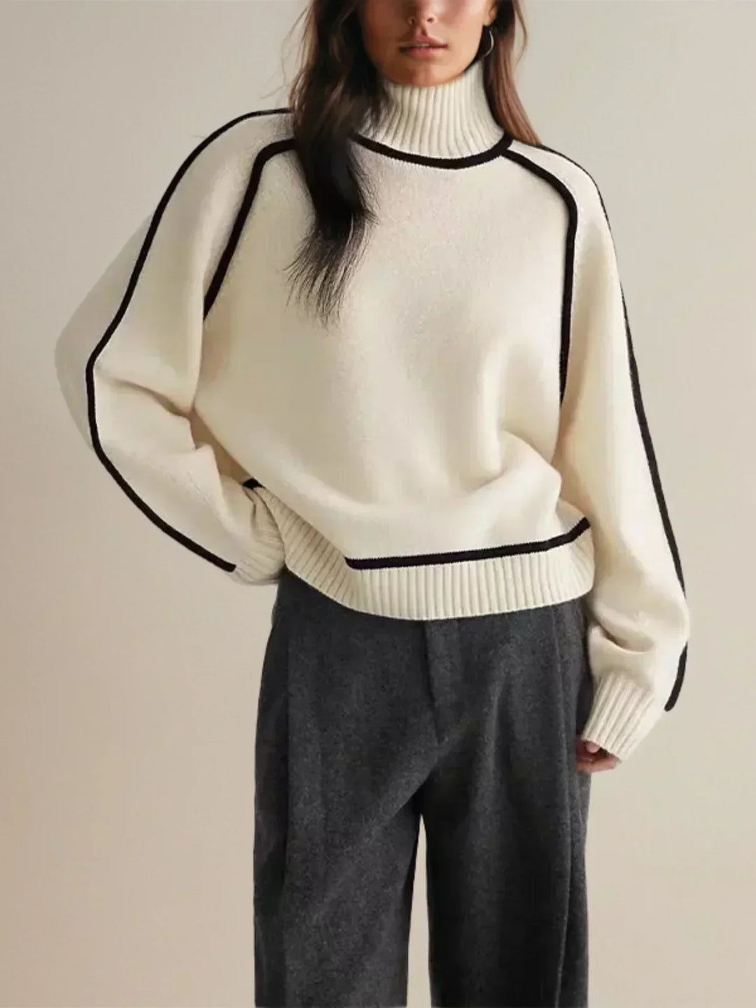 Élise – Refined Turtleneck Sweater