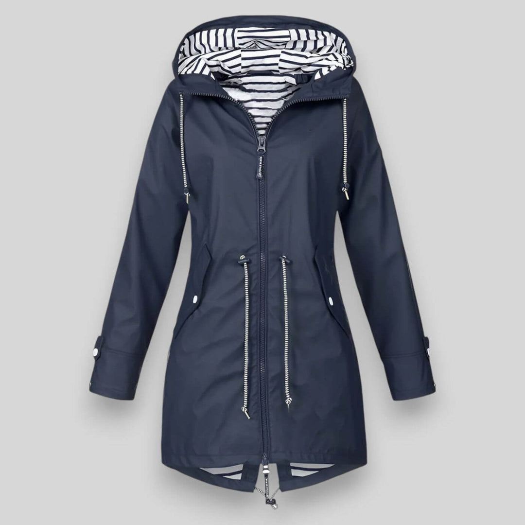Beatrix™ – Sleek Waterproof Jacket for Effortless Weather Protection