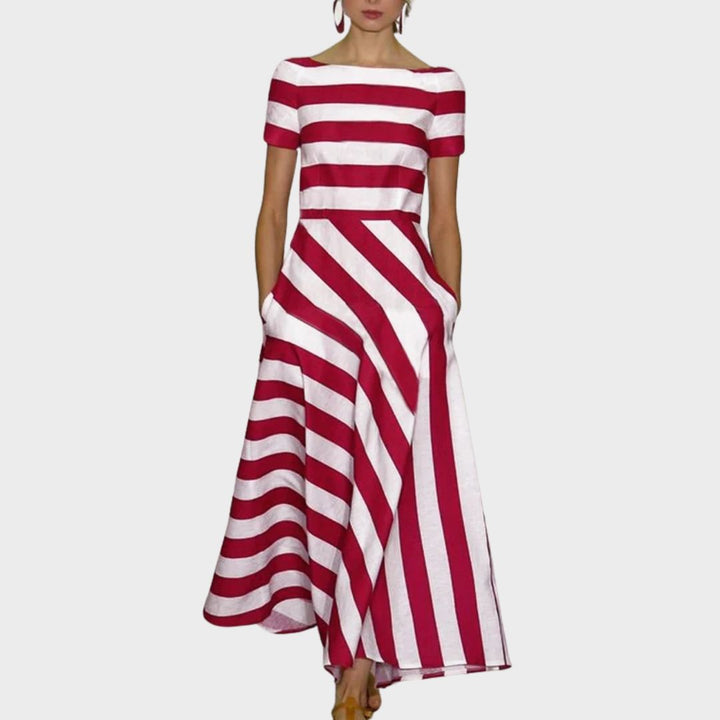 Elżbieta – Light and Airy Striped Dress