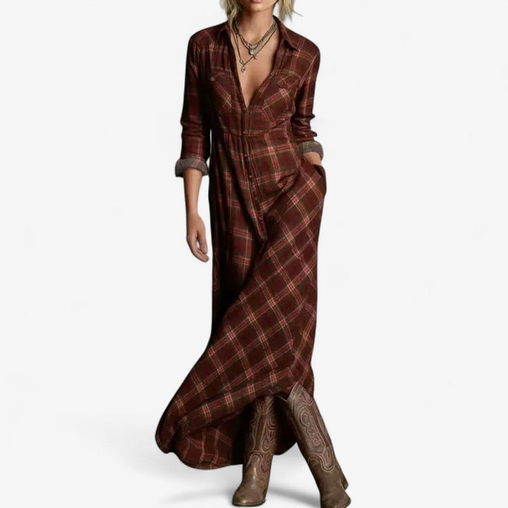 Cécile™ Timeless Maxi Shirt Dress