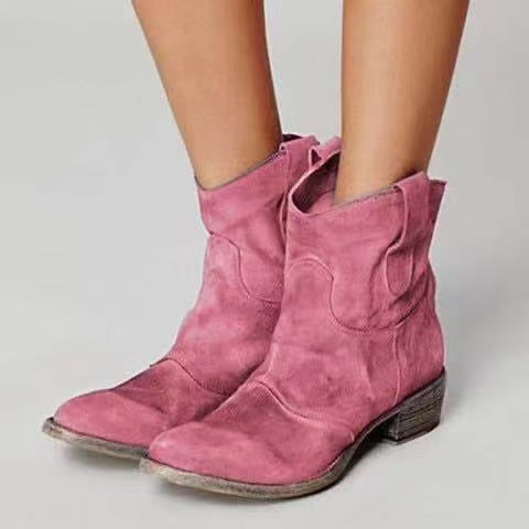 Cienna™ – Western-Inspired Ankle Boots for Everyday Elegance