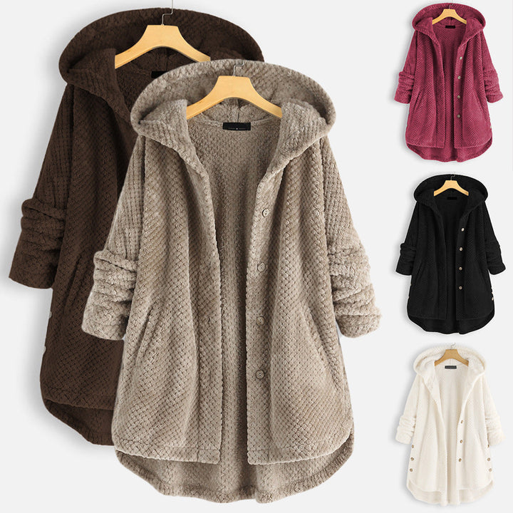 Cameron™ – Fleece Coat for Timeless Winter Elegance