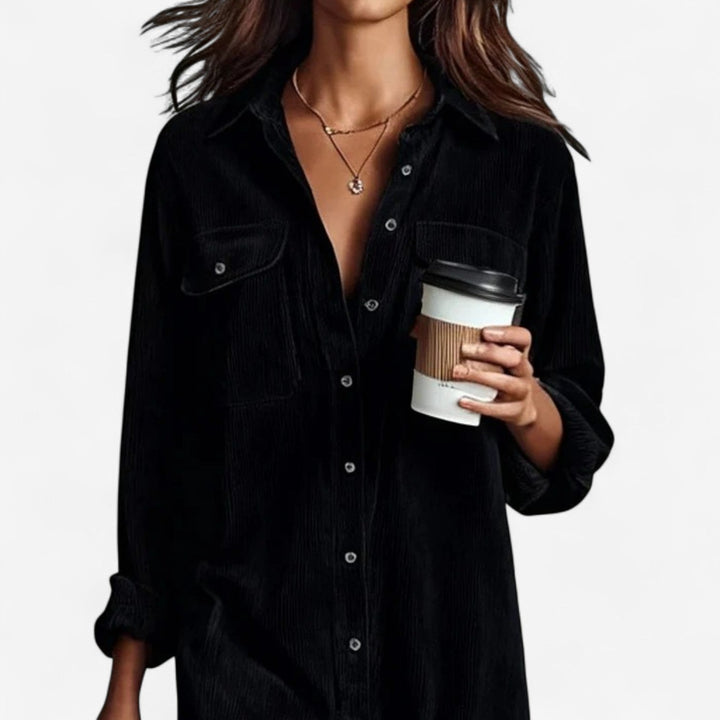 Anastacia™ Midi Ample in Corduroy Velvet