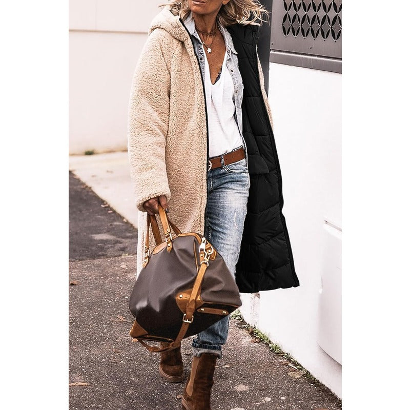 Mariela | Elegant Reversible Coat for Women