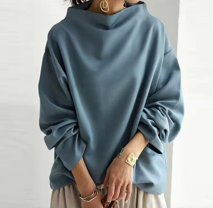 Elise – Elegant High Neck Top