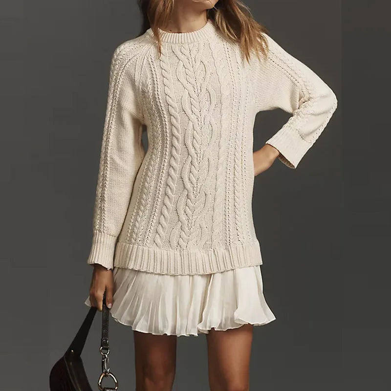 Wioletta – Classic Sweater Dress