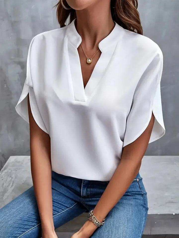 Melanie™ – Loose-Fit Blouse for Effortless Elegance