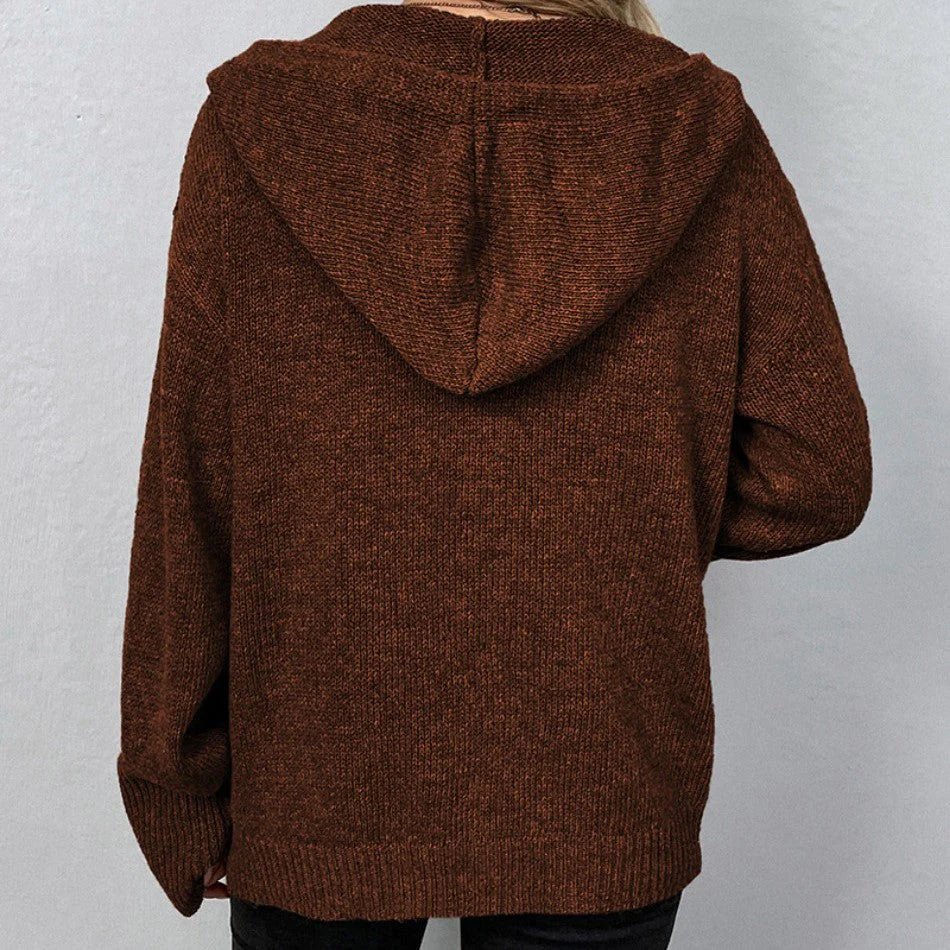 Laurence | Hooded Cardigan with Buttons