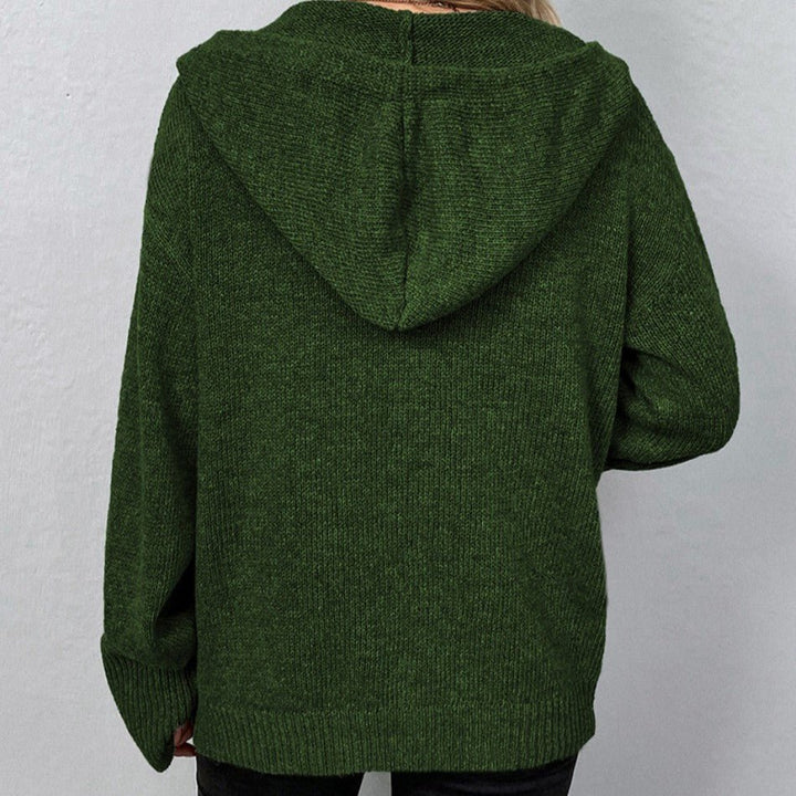 Laurence | Hooded Cardigan with Buttons