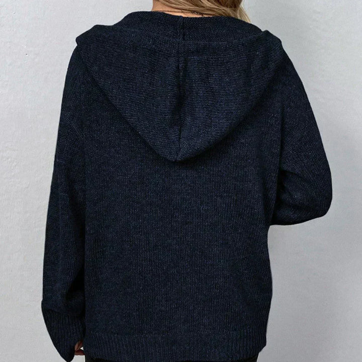 Laurence | Hooded Cardigan with Buttons