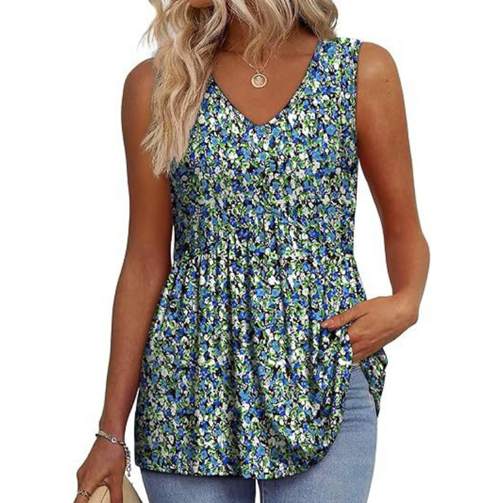 Molly™ – Airy Sleeveless Everyday Blouse