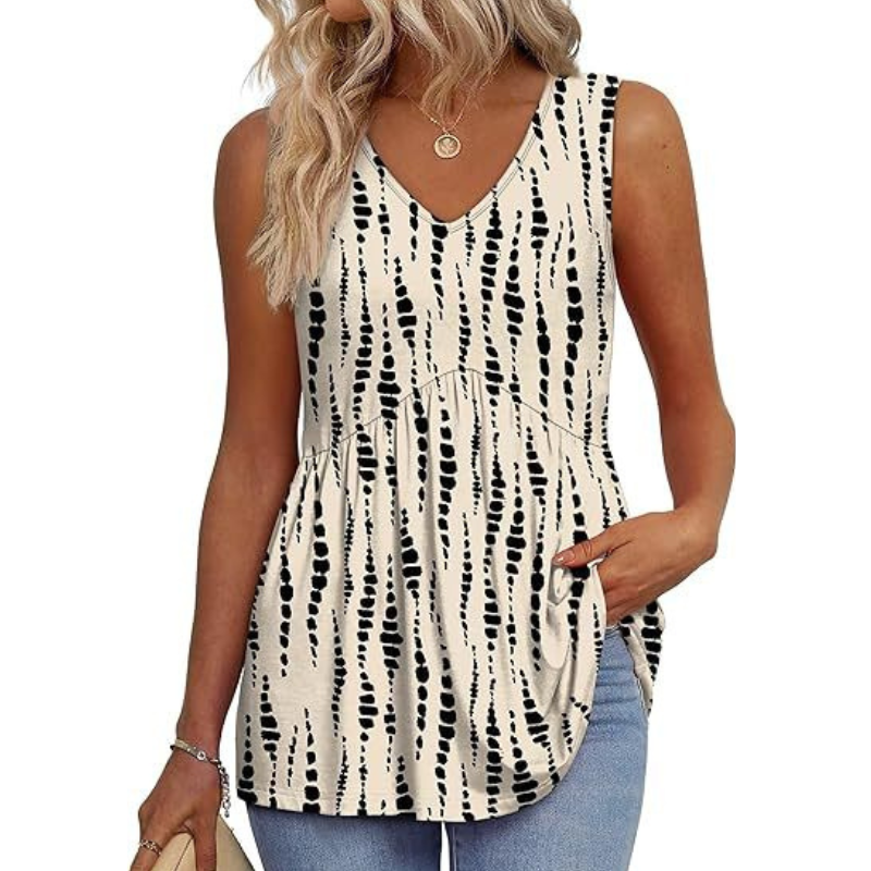 Molly™ – Airy Sleeveless Everyday Blouse