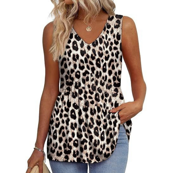 Molly™ – Airy Sleeveless Everyday Blouse