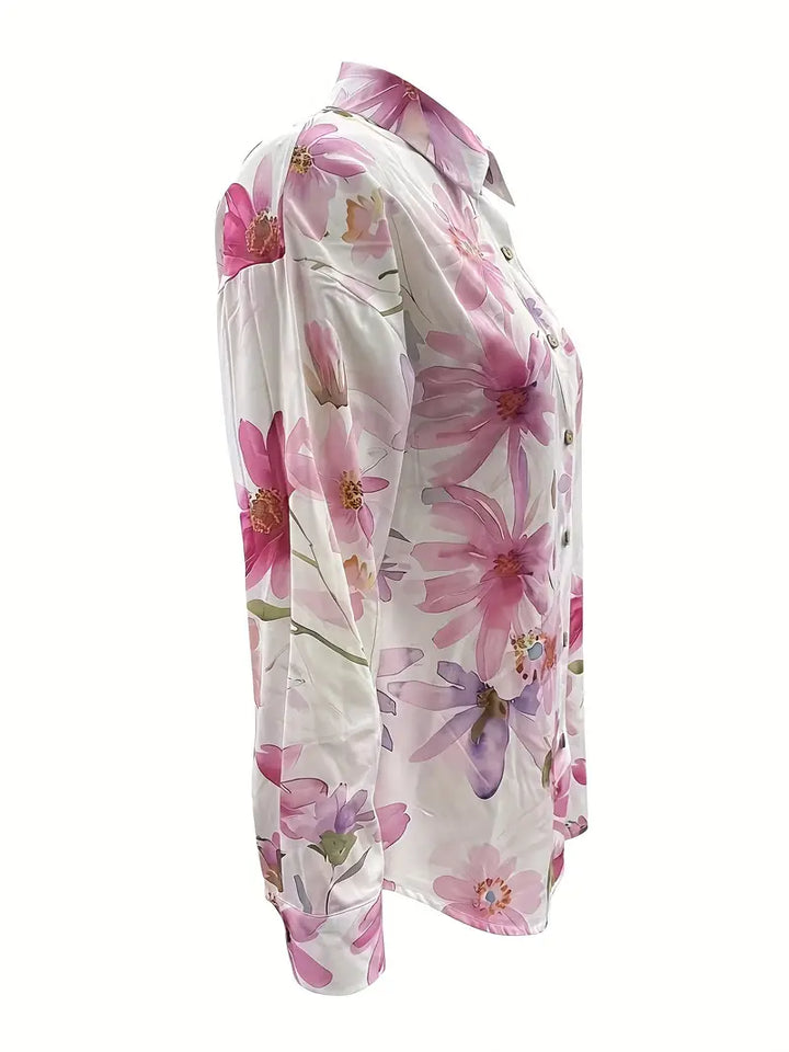 Emiliana - Elegant Floral Blouse