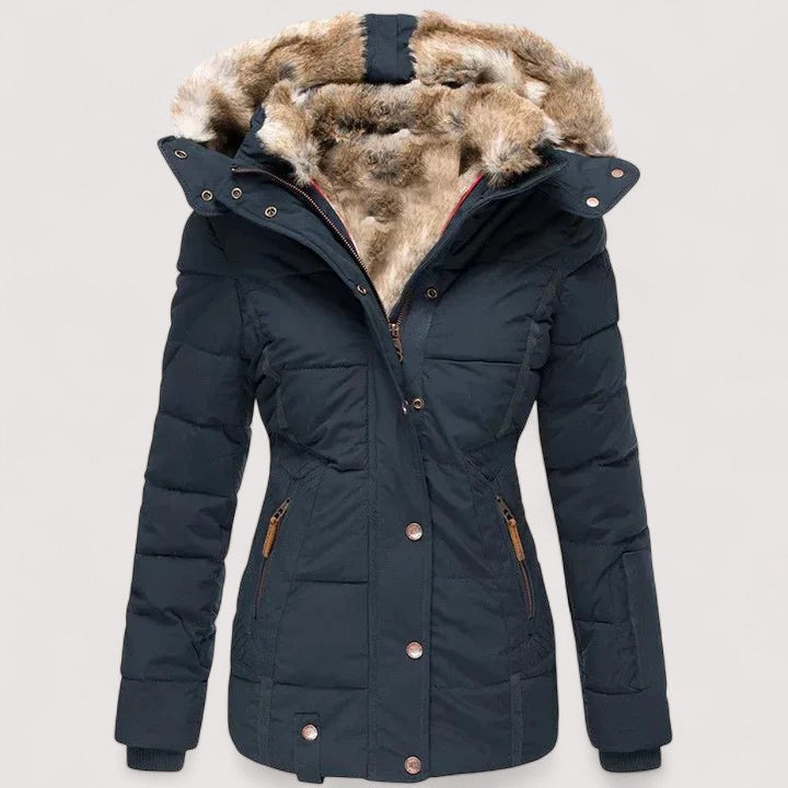 Adeline™ - Comfortable Warm Winter Fur Jacket