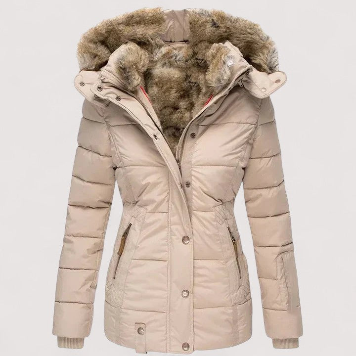 Adeline™ - Comfortable Warm Winter Fur Jacket