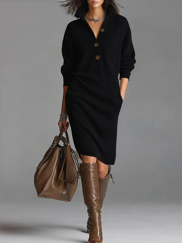 Janice | Elegant Knit Dress